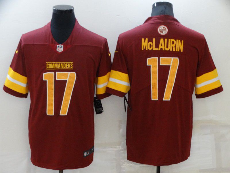 Men Washington Redskins #17 Mclaurin Red 2022 Nike Limited Vapor Untouchable NFL Jersey->washington redskins->NFL Jersey